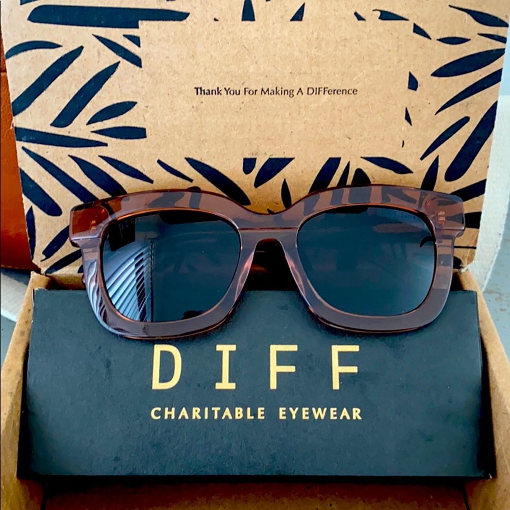 Never worn new Diff sunglasses